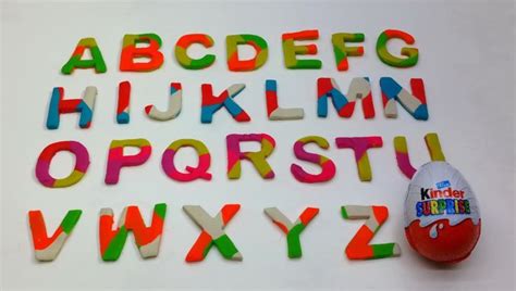 Colorful Alphabet Play Doh! Learn, Colorful Alphabet with Play Doh