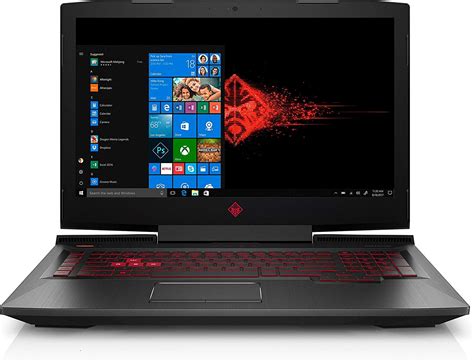 HP Omen 17t Gaming Laptop: Core i7-8750H, 16GB RAM, NVidia GTX 1070, 17 ...