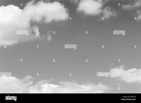 The vast blue sky and clouds sky. blue sky background with tiny clouds black and white Stock ...
