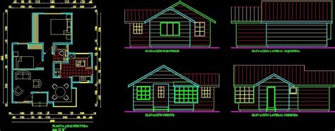 Small House DWG Block for AutoCAD • Designs CAD