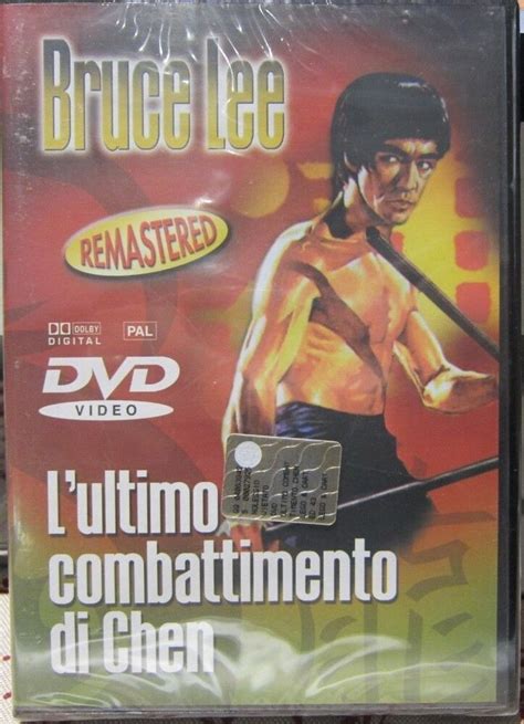 Dvd L'ULTIMO COMBATTIMENTO DI CHEN Bruce Lee rimasterizzato Robert ...