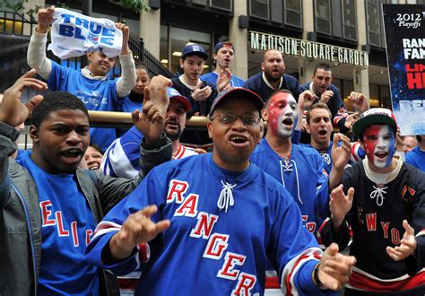 New York Rangers Fans Playoffs