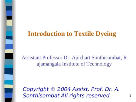 (PPT) generality about dyeing process - DOKUMEN.TIPS