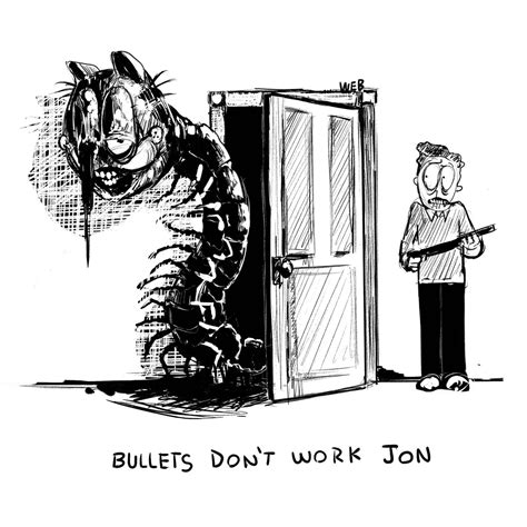 Bullets Don't Work Jon | Garfield | Know Your Meme