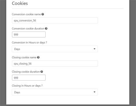 How to Configure Popup Closing and Cookies - WP Popups Documentation