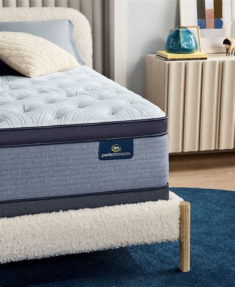 Serta Perfect Sleeper Renewed Sleep 17" Firm Pillow Top Mattress Set ...