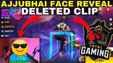 Ajjubhai Facecam Video Revealed In Livestream 😱 || Total Gaming Face Reveal || Ajjubhai Face ...