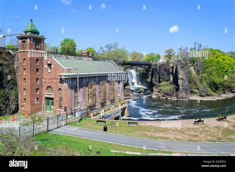 The Great Falls of the Passaic River in Paterson, New Jersey Stock Photo - Alamy