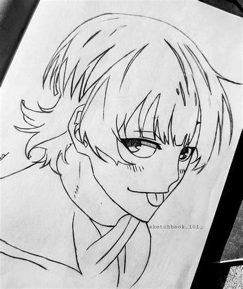 Bachira meguru sketch Blue lock fanart | Easy manga drawings, Easy ...