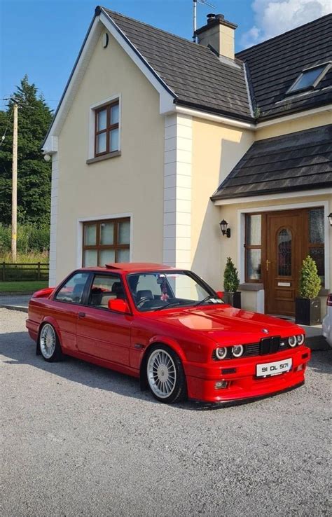 BMW E30 RED | Droomauto's, Auto fotografie, Droomgarage