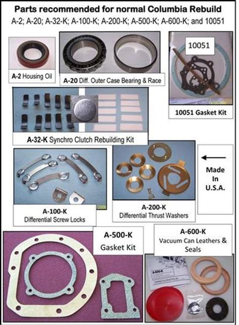 Columbia 2-Speed Parts