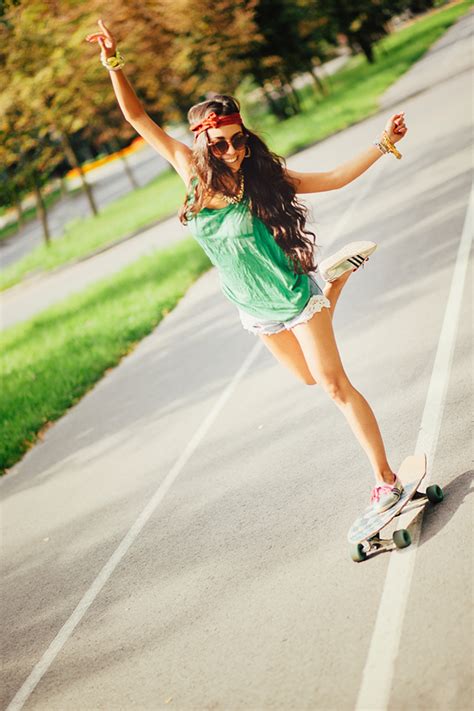 Longboard girls on Behance