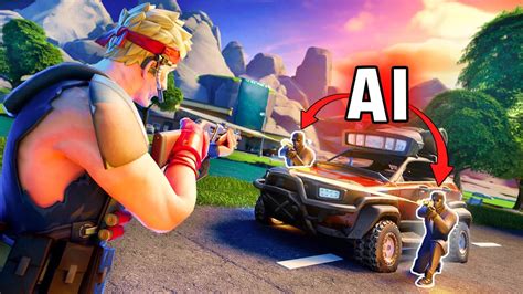 AI Free-For-All Island! New Best Practice Map in Fortnite? - YouTube