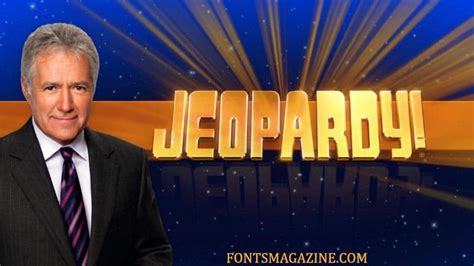 Jeopardy Font Download | The Fonts Magazine