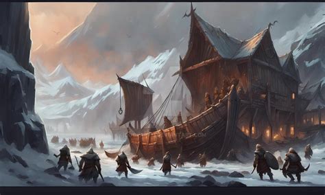 Concept art of viking raids by Dogfart11 on DeviantArt