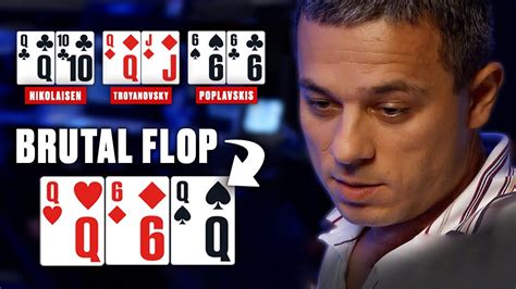 The MOST BRUTAL Poker Flop EVER ♠️ Best Poker Clips ♠️ PokerStars - YouTube