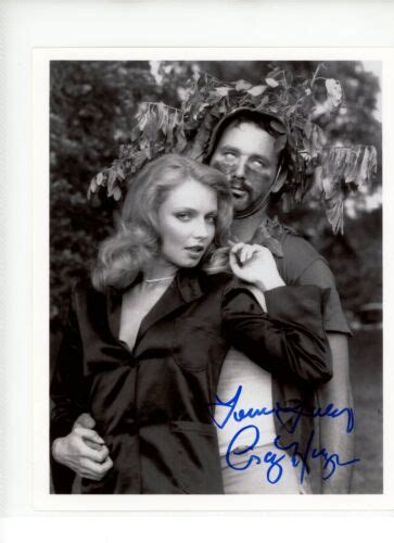 Autographed 8x10 Photo Actress Cindy Morgan Lacey Underall in Caddy ...