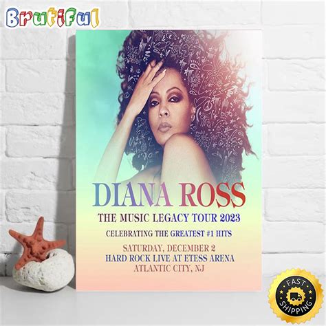 Diana Ross The Music Legacy Tour 2023 Poster