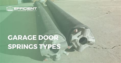 Garage Door Springs Types: A Comprehensive Guide - Garage Door Repair ...