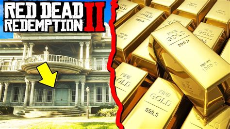 *SECRET* MANSION FILLED WITH GOLD AND... - How To Find GOLD BARS In Red Dead Redemption 2! (RDR2 ...