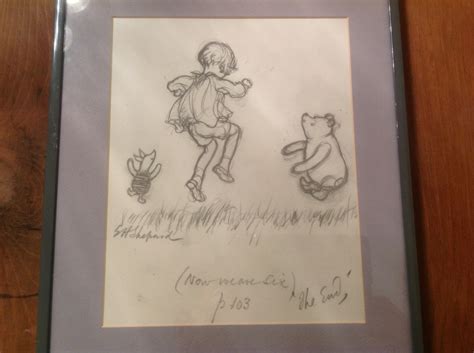 E.H. Shepard Winnie the Pooh Original Drawings | Collectors Weekly