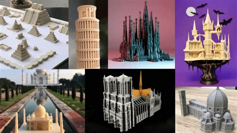 Architectural Miniatures Collection - How to Design and 3D Print