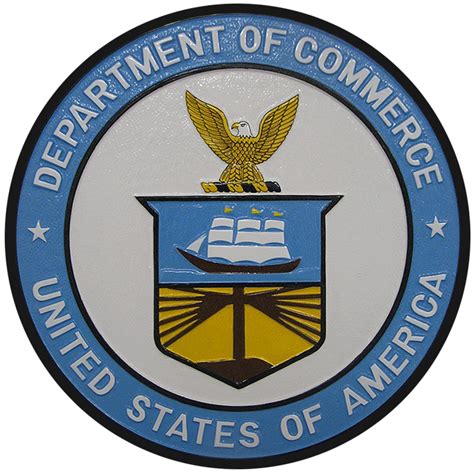 Department of Commerce Seal Plaque