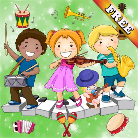 Music Games for Toddlers and Kids : discover musical instruments and their sounds ! FREE app ...