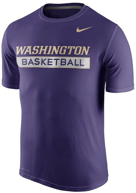 Nike Men's Washington Huskies Basketball Practice Dri-FIT Tee | Nike ...