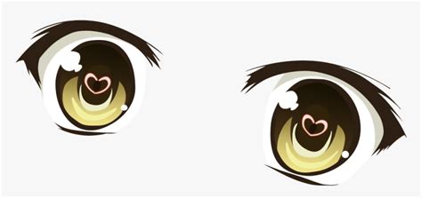 Brown Anime Eyes Png, Transparent Png - kindpng