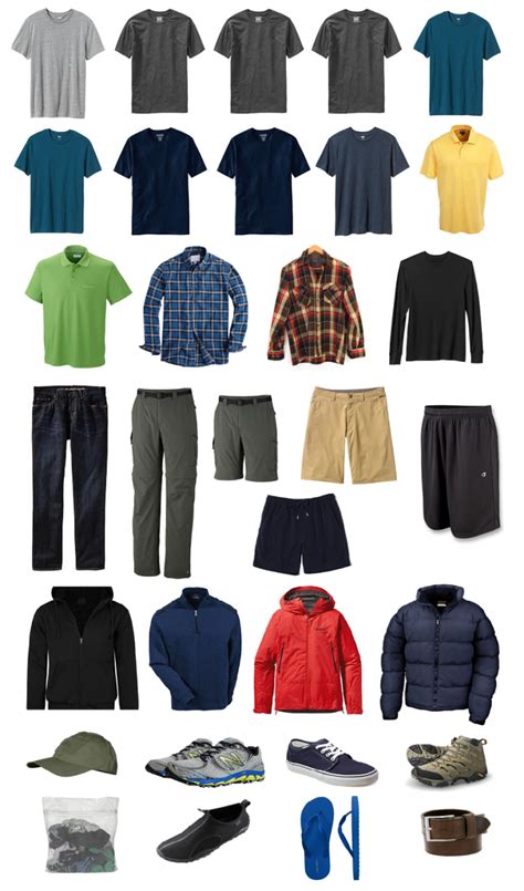 Minimalist van-dweller wardrobe part 1: men – Nomads With a Van