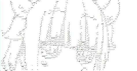 Ascii Art Anime Twitch I would also like to see any comments associated with each artwork so i ...