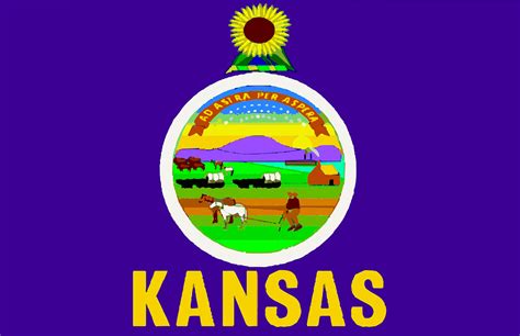 Flag Kansas State · Free vector graphic on Pixabay