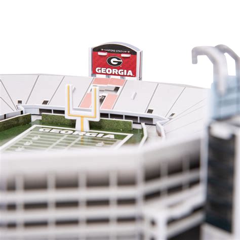 Georgia Bulldogs NCAA 3D Model PZLZ Stadium - Sanford Stadium