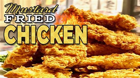 Easy Mustard Fried Chicken Tender Recipe (SUPER CRISPY!) - YouTube