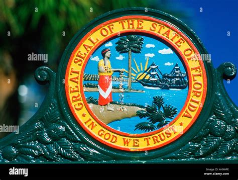 Welcome to Florida Sign Stock Photo - Alamy