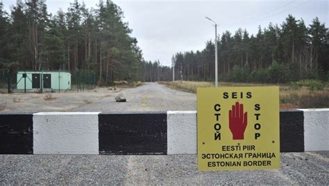 The Estonian-Russian border. Estonia will receive more than 35 million ...