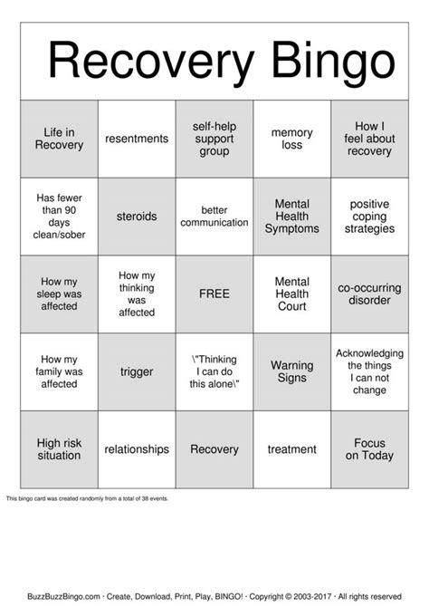 Money Bingo Printable