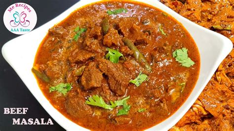 Beef Masala | Beef Masala Curry | Beef Recipes - YouTube