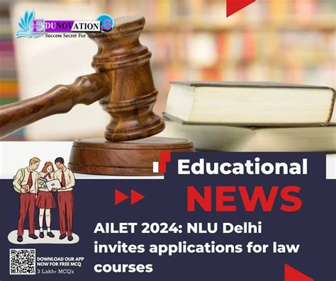 AILET 2024: NLU Delhi invites applications for law courses - Edunovations