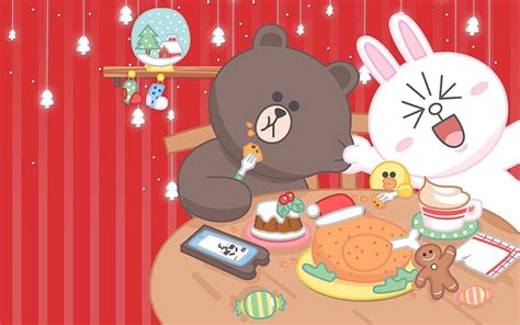 Line Friends, brown and cony HD wallpaper | Pxfuel