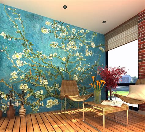 Van Gogh Almond Blossom Wallpaper Mural | ubicaciondepersonas.cdmx.gob.mx