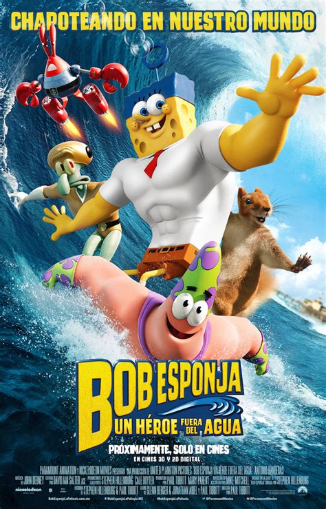 Chequen los nuevos pósters de la película de Bob Esponja | Sopitas.com