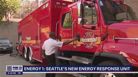 Seattle Fire Department unveils new Energy Response Unit | FOX 13 Seattle - YouTube