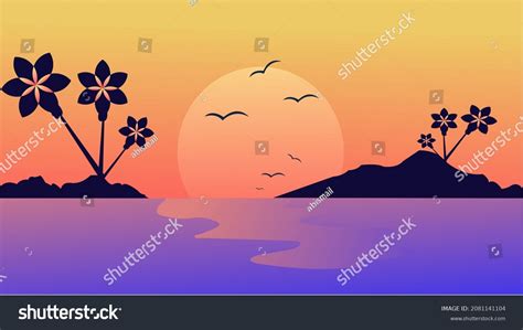 Nature Background Collection Similar Images Nice Stock Illustration 2081141104 | Shutterstock