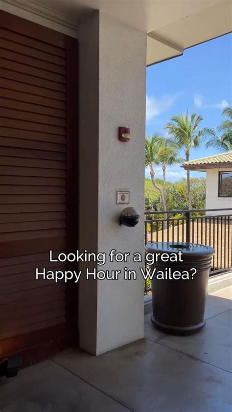 Great Happy Hour Spot in Wailea, Maui in 2023 | Maui snorkeling, Wailea ...