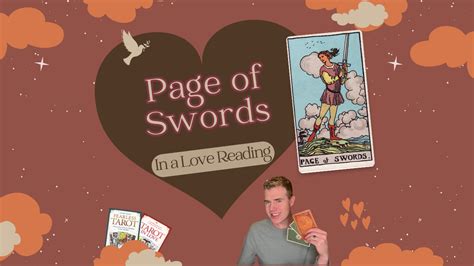 Page of Swords in Love | Daily Tarot Card Meanings for Relationships — Elliot Oracle