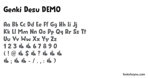 Genki Desu DEMO Font: Download for Free, Online