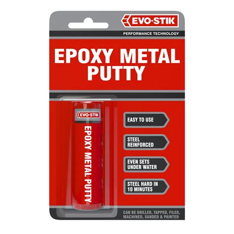 Evo-Stik Metal epoxy putty | Departments | DIY at B&Q