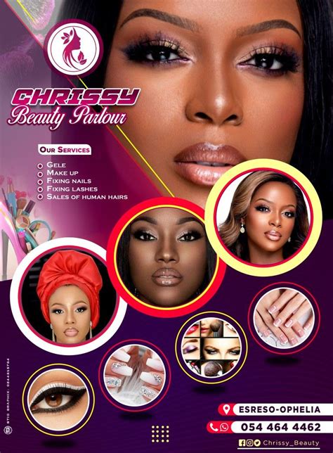 Beauty parlour | Flyer and poster design, Graphic design flyer, Flyer design inspiration